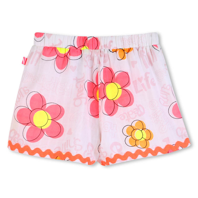 SHORTS DE ALGOD&Oacute;N BILLIEBLUSH 
                        NI&Ntilde;A