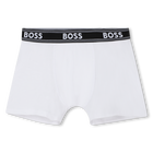 Pack de 3 calzoncillos b&oacute;xer de jersey BOSS 
                    NI&Ntilde;O