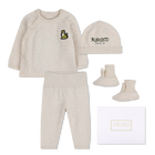 Conjunto de su&eacute;ter, pantal&oacute;n y gorro KENZO KIDS 
                    UNISEXO