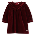 Vestido de manga larga CHLOE 
                    NI&Ntilde;A