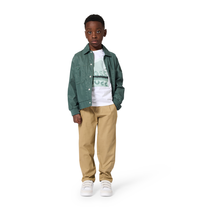Chaqueta con bolsillos BOSS 
                        NI&Ntilde;O