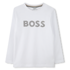 Camiseta de manga larga, BLANCO, hi-res