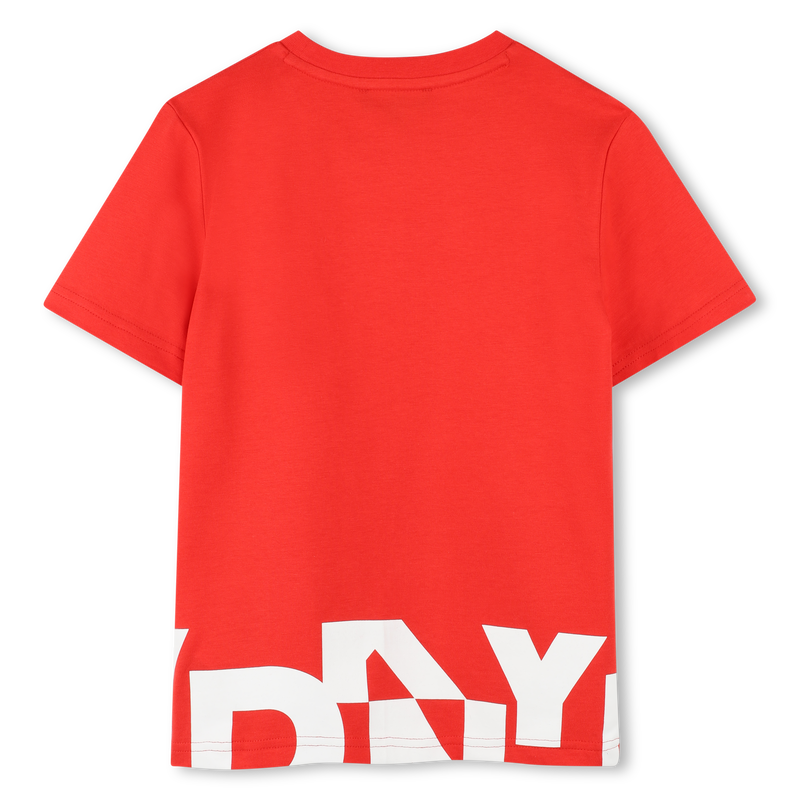 Camiseta ancha de algod&oacute;n DKNY 
                        NI&Ntilde;O