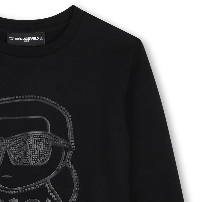 Camiseta de manga larga KARL LAGERFELD KIDS 
                        NI&Ntilde;O