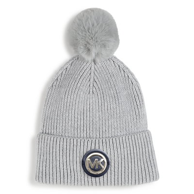 Gorro con pomp&oacute;n MICHAEL KORS NI&Ntilde;A