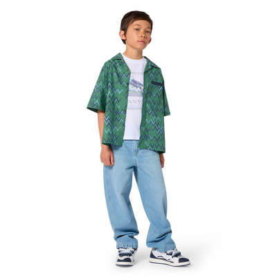 CAMISETA DE MANGA CORTA LANVIN NI&Ntilde;O