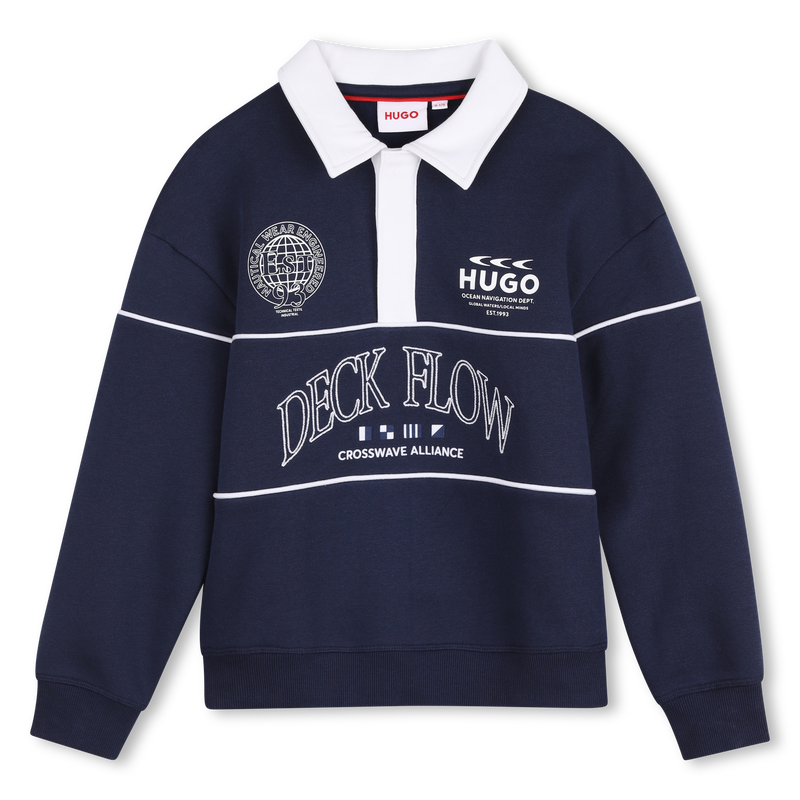 Sudadera HUGO 
                        NI&Ntilde;O