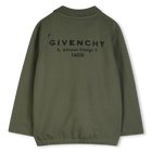 Sudadera fleece GIVENCHY 
                    NI&Ntilde;O