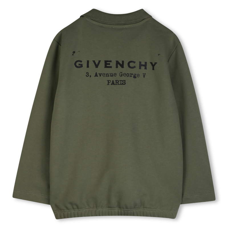 SUDADERA FLEECE GIVENCHY 
                        NI&Ntilde;O