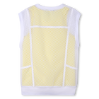 Camiseta de rejilla 2 en 1 DKNY 
                    NI&Ntilde;A