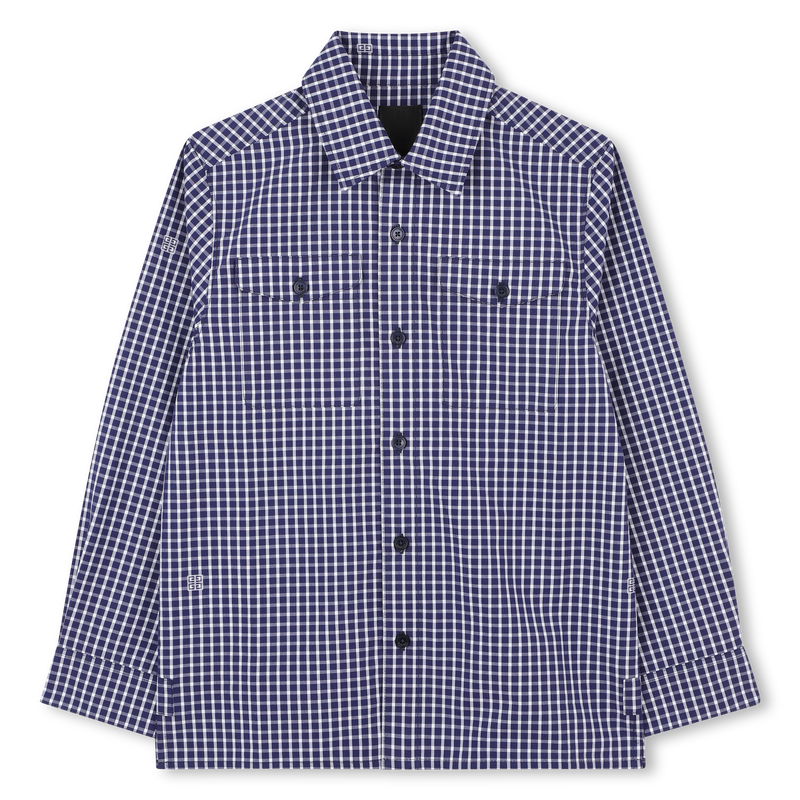 Camisa de jacquard de algod&oacute;n GIVENCHY 
                        NI&Ntilde;O