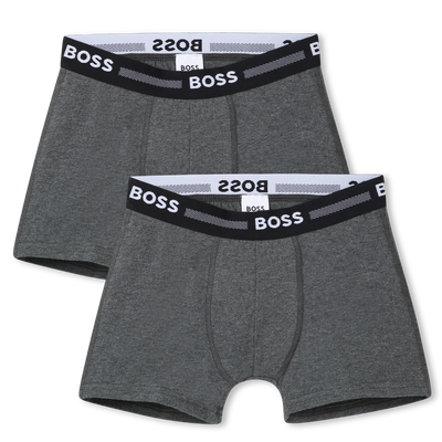 Pack de 2 calzoncillos b&oacute;xer BOSS NI&Ntilde;O