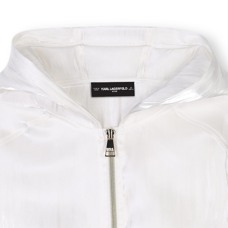 Cortavientos con cremallera KARL LAGERFELD KIDS 
                        NI&Ntilde;A
