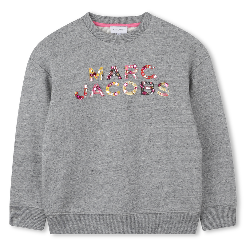 Sudadera de felpa de algod&oacute;n MARC JACOBS 
                        NI&Ntilde;A