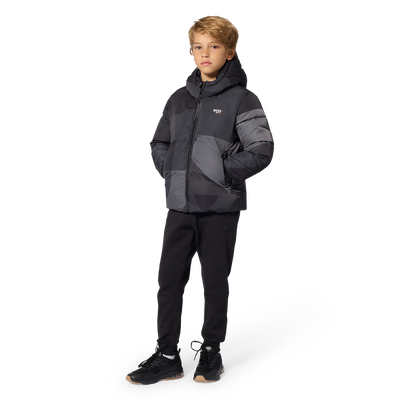 Chaqueta acolchada con capucha BOSS NI&Ntilde;O