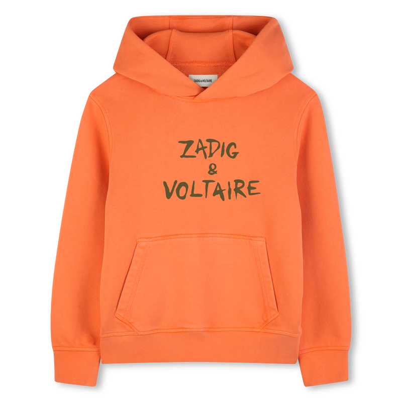 SUDADERA CON CAPUCHA ZADIG & VOLTAIRE 
                        NI&Ntilde;O