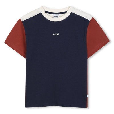 Camiseta de mangas cortas BOSS NI&Ntilde;O