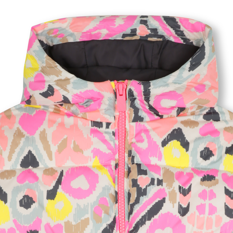 Chaqueta de plumas estampada IKAT: BILLIEBLUSH 
                        NI&Ntilde;A