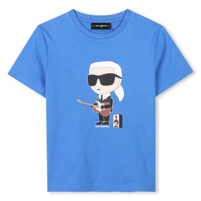 Camiseta de manga corta KARL LAGERFELD KIDS NI&Ntilde;O