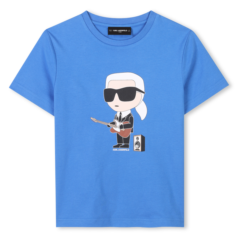 Camiseta de manga corta KARL LAGERFELD KIDS 
                        NI&Ntilde;O