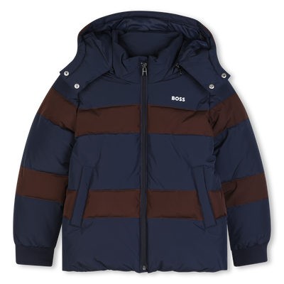 Chaqueta acolchada con capucha BOSS NI&Ntilde;O