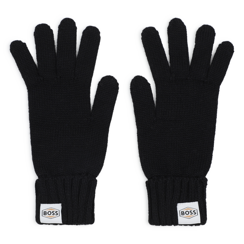 Conjunto de gorro y guantes BOSS 
                        NI&Ntilde;O