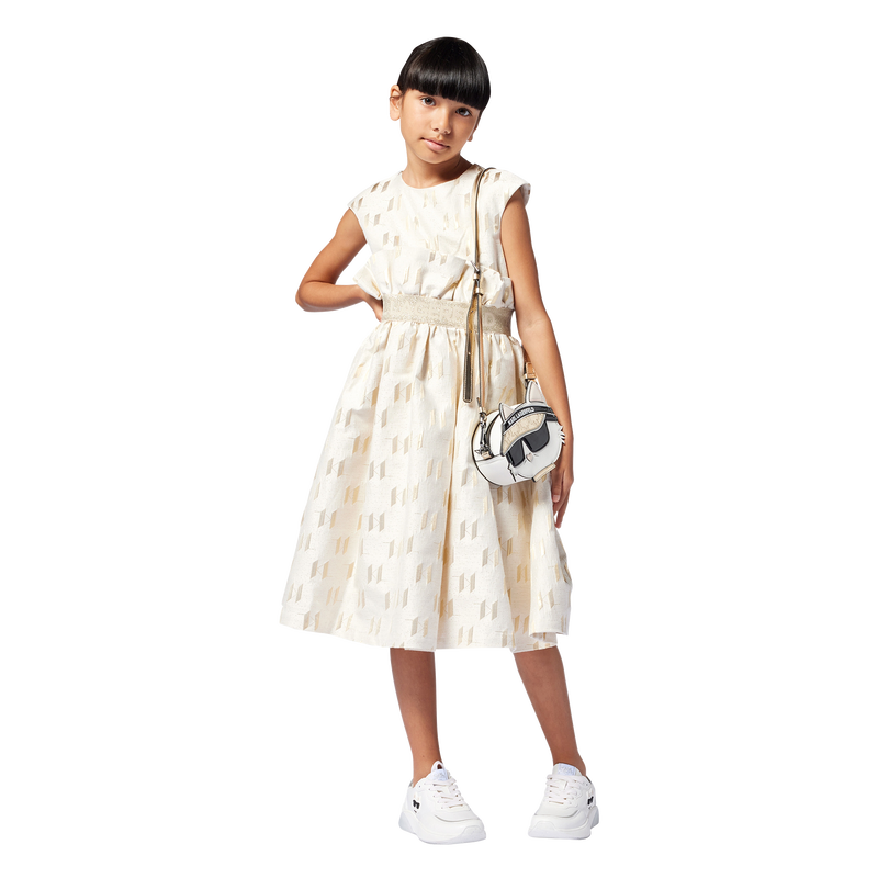 Bolso de lona revestida KARL LAGERFELD KIDS 
                        NI&Ntilde;A