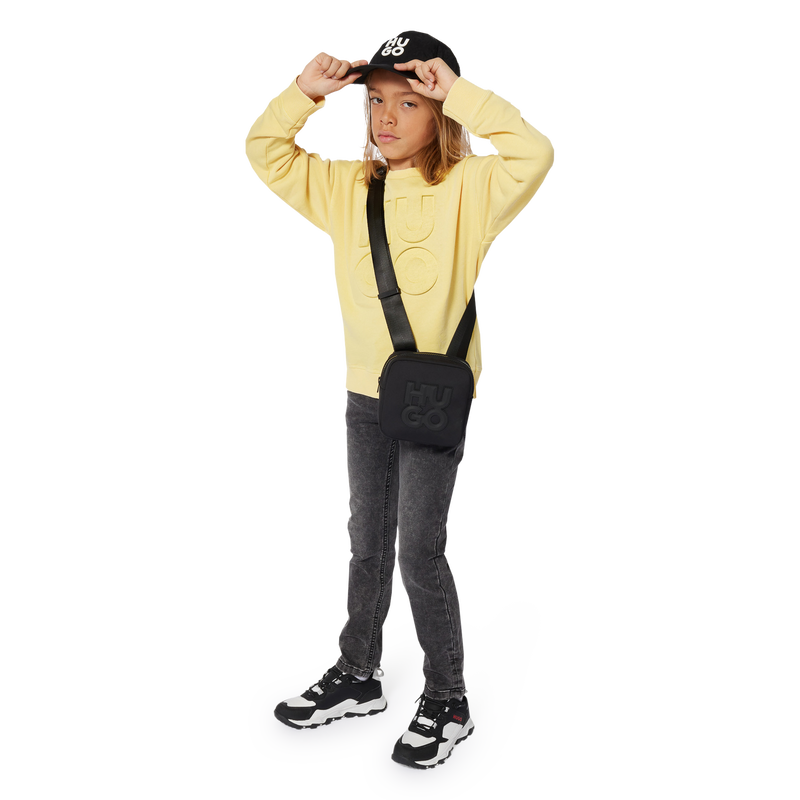 Gorra efecto arrugado HUGO 
                        NI&Ntilde;O