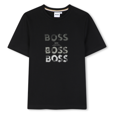 Camiseta de mangas cortas BOSS NI&Ntilde;O