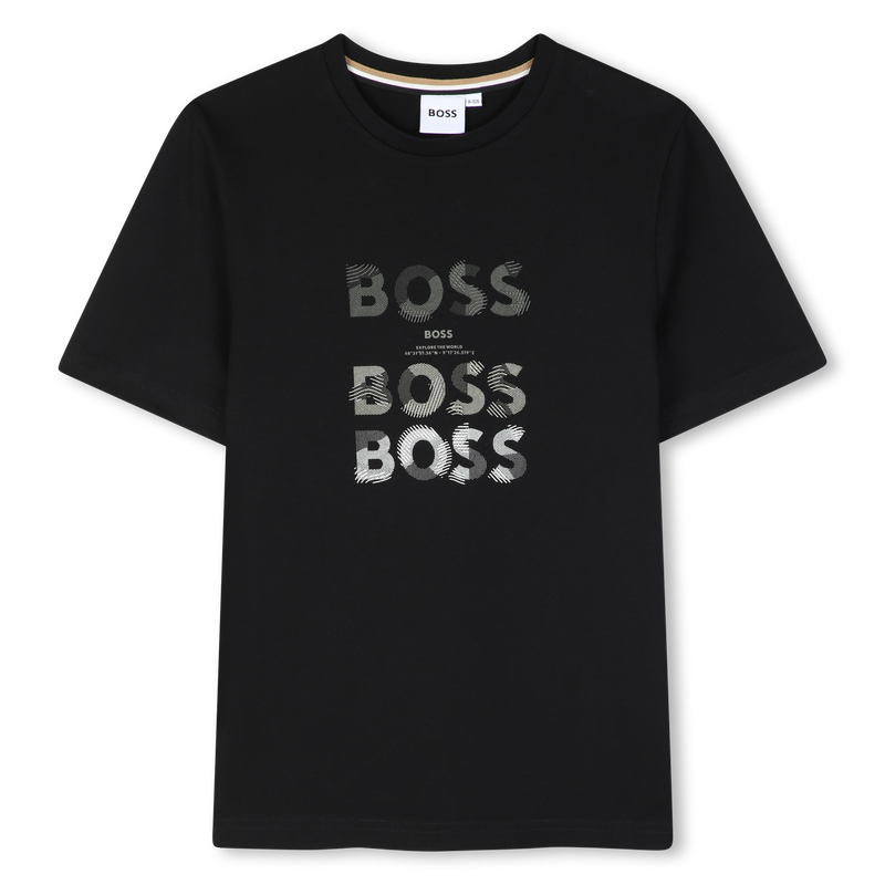 Camiseta de mangas cortas BOSS 
                        NI&Ntilde;O