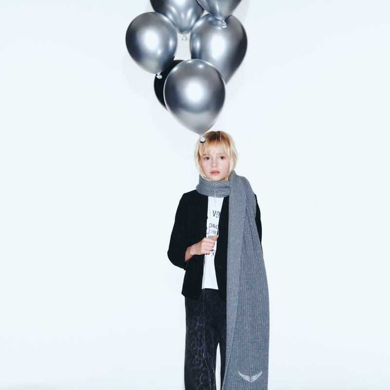 Vaquero con cintura el&aacute;stica ZADIG & VOLTAIRE 
                        NI&Ntilde;A