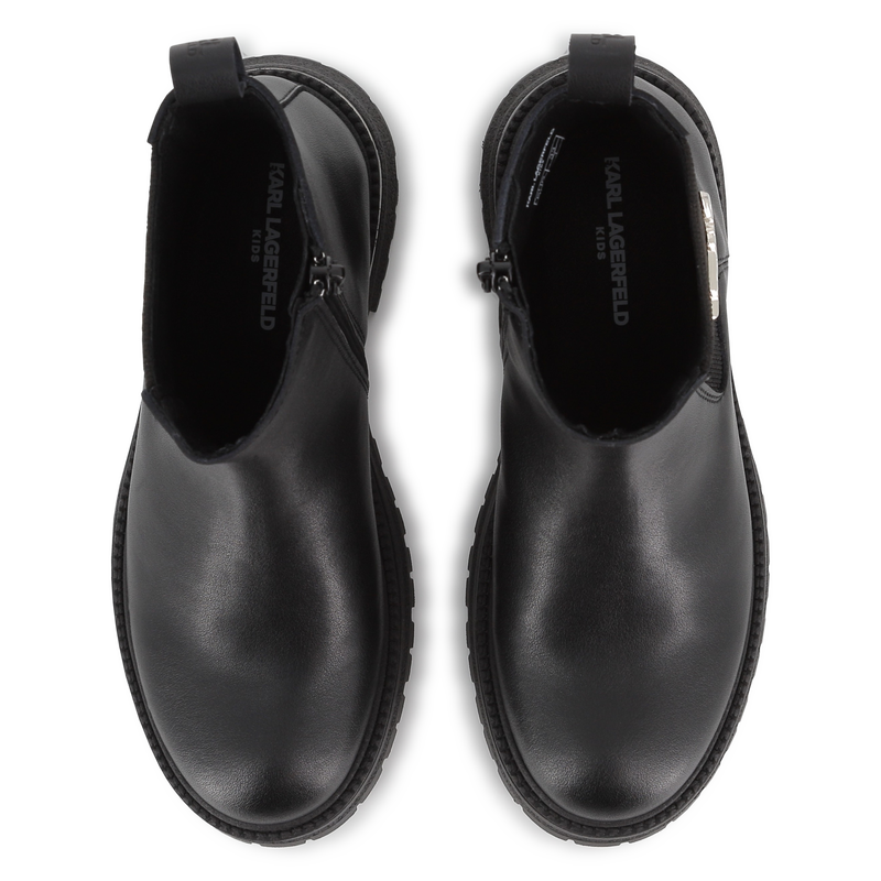 Botines KARL LAGERFELD KIDS 
                        NI&Ntilde;A