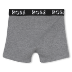 Pack de 3 calzoncillos b&oacute;xer BOSS 
                    NI&Ntilde;O