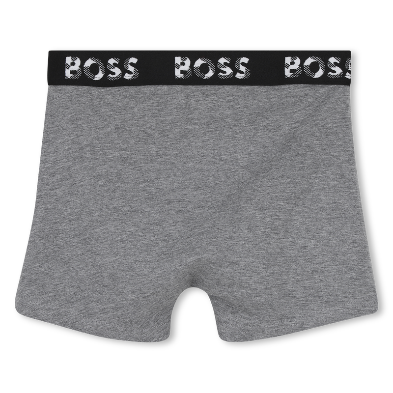 Pack de 3 calzoncillos b&oacute;xer BOSS 
                        NI&Ntilde;O