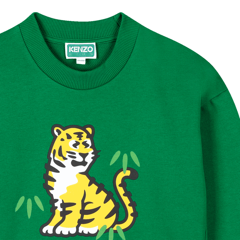Su&eacute;ter con estampado KENZO KIDS 
                        NI&Ntilde;O