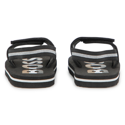 SANDALIAS CON CIERRES DE VELCRO BOSS NI&Ntilde;O