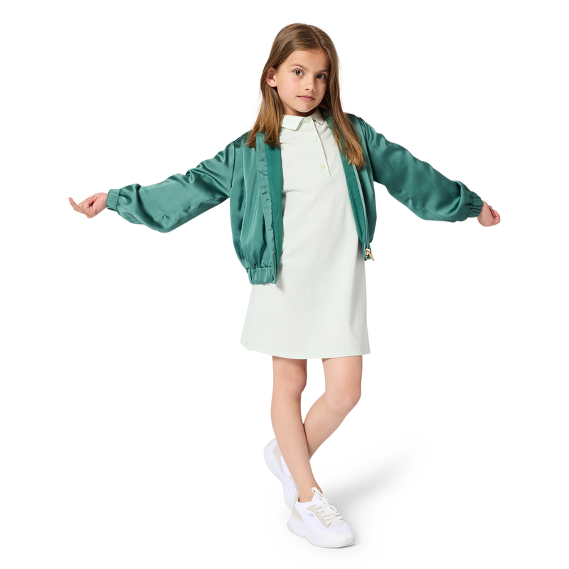 SUDADERA CON CAPUCHA CON CREMALLERA BOSS 
                        NI&Ntilde;A