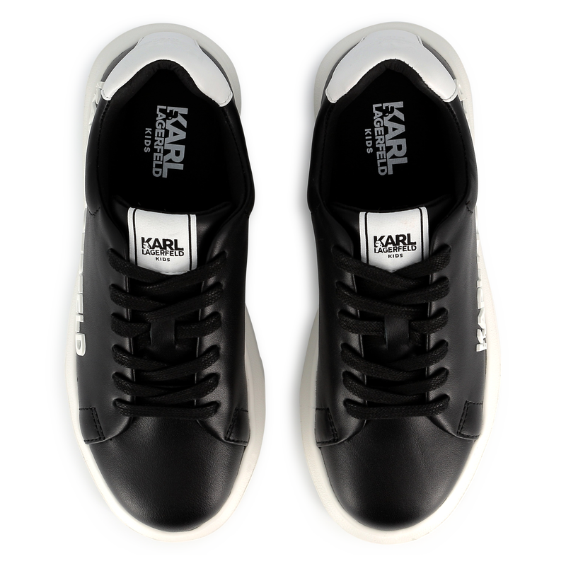 Zapatillas de cuero KARL LAGERFELD KIDS 
                        UNISEXO