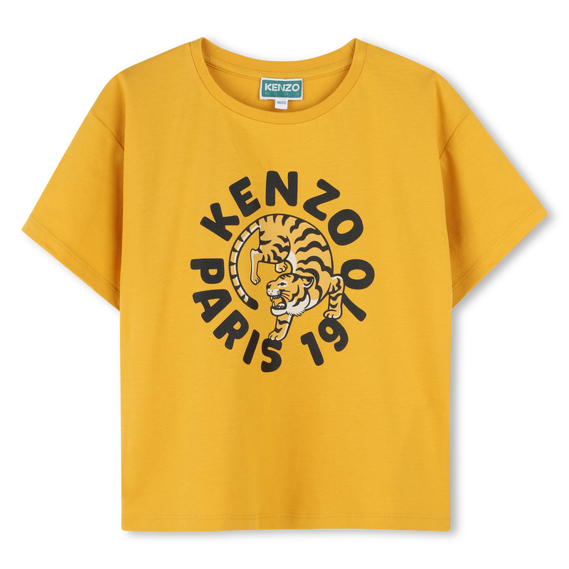 Camiseta algod&oacute;n manga corta KENZO KIDS 
                        NI&Ntilde;A