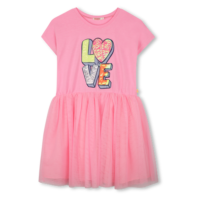 Vestido bimateria BILLIEBLUSH NI&Ntilde;A
