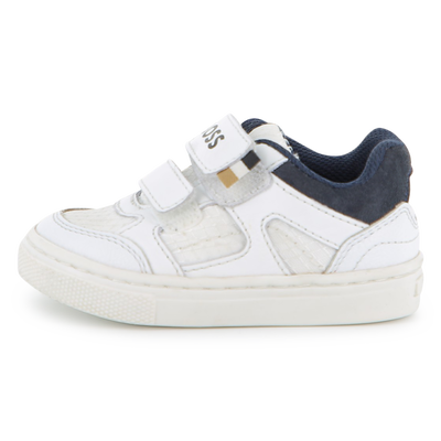 ZAPATILLAS CON RAYAS DE VELCRO BOSS NI&Ntilde;O