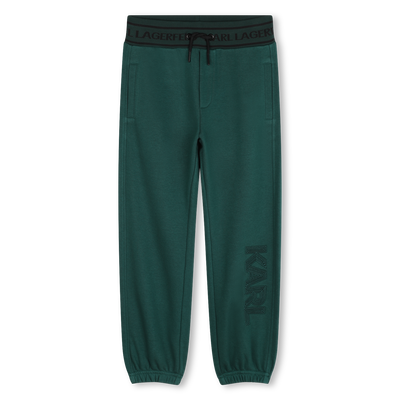 Pantalón de chándal de muletón KARL LARGERFELD KIDS NIÑO