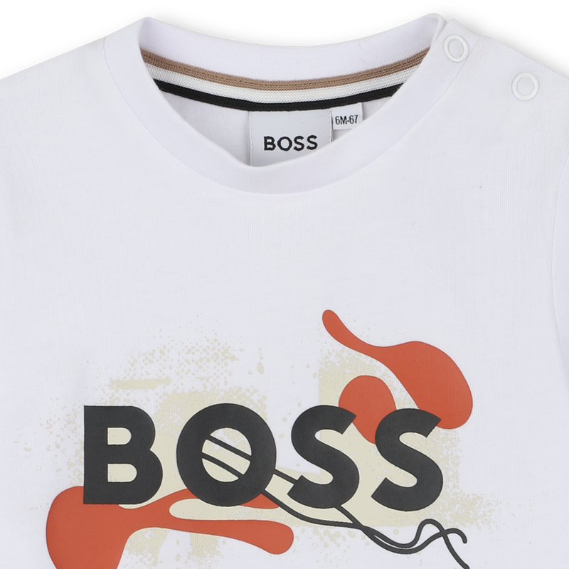 Camiseta de manga larga BOSS 
                        NIÑO