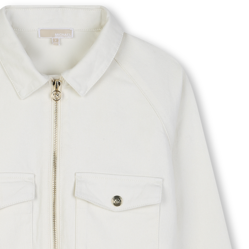 CHAQUETA CON CREMALLERA MICHAEL KORS 
                        NI&Ntilde;A