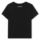 Camiseta de manga corta KARL LAGERFELD KIDS 
                    NI&Ntilde;A