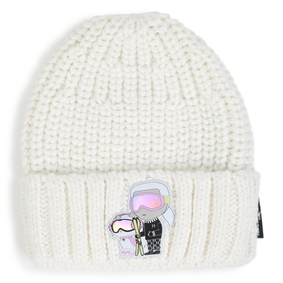 Gorro de punto KARL LAGERFELD KIDS NI&Ntilde;A