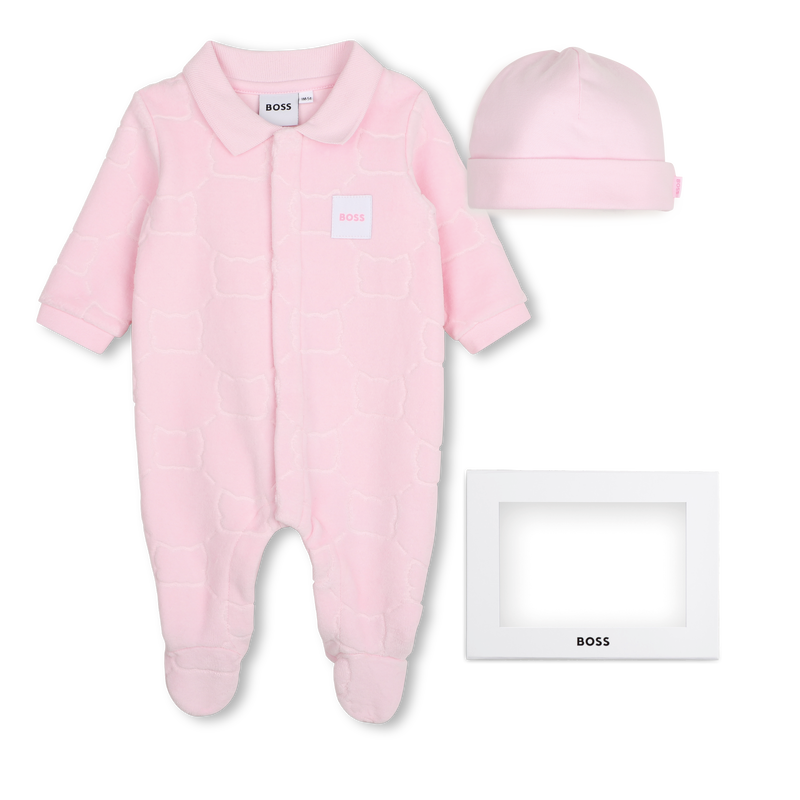 Conjunto de pijama y gorro BOSS 
                        NI&Ntilde;A