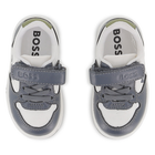 Zapatillas con cordones el&aacute;sticos BOSS 
                    NI&Ntilde;O
