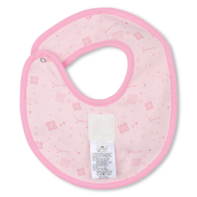 Conjunto de pijama, gorro y babero GIVENCHY 
                        UNISEXO