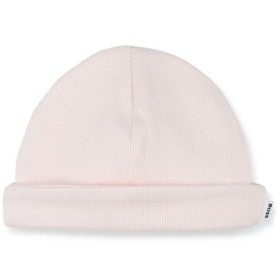 Gorro acanalado con vuelta BOSS NI&Ntilde;A